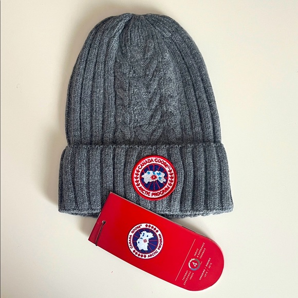 Canada Goose Accessories - Canada Goose Charcoal Knit Hat